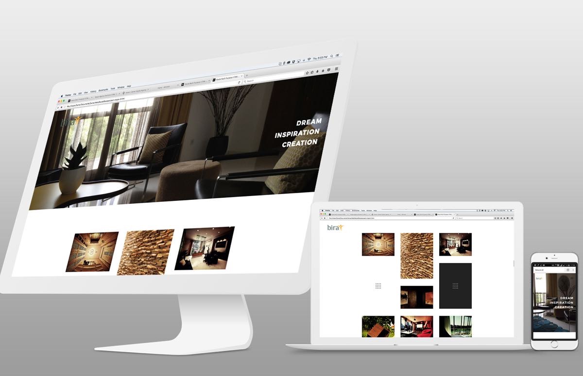 Bira Responsive Website