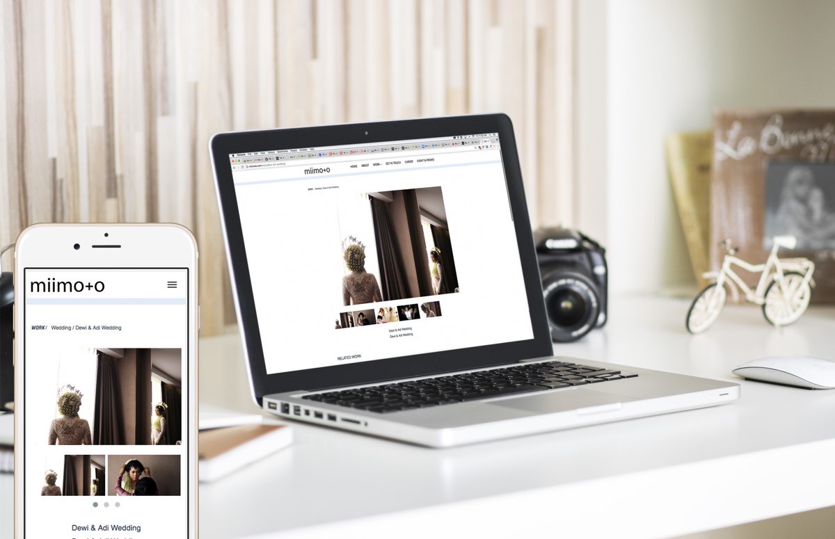 miimoto responsive website
