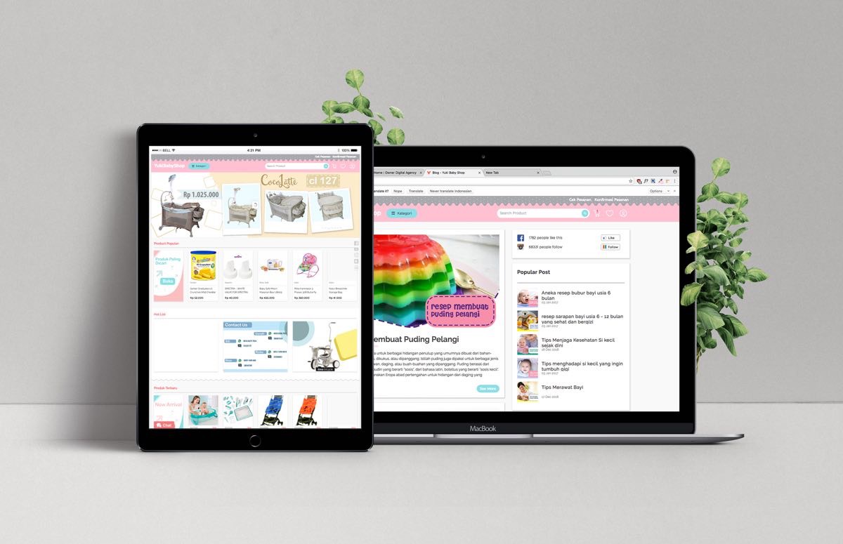 yukybaby-responsive-website